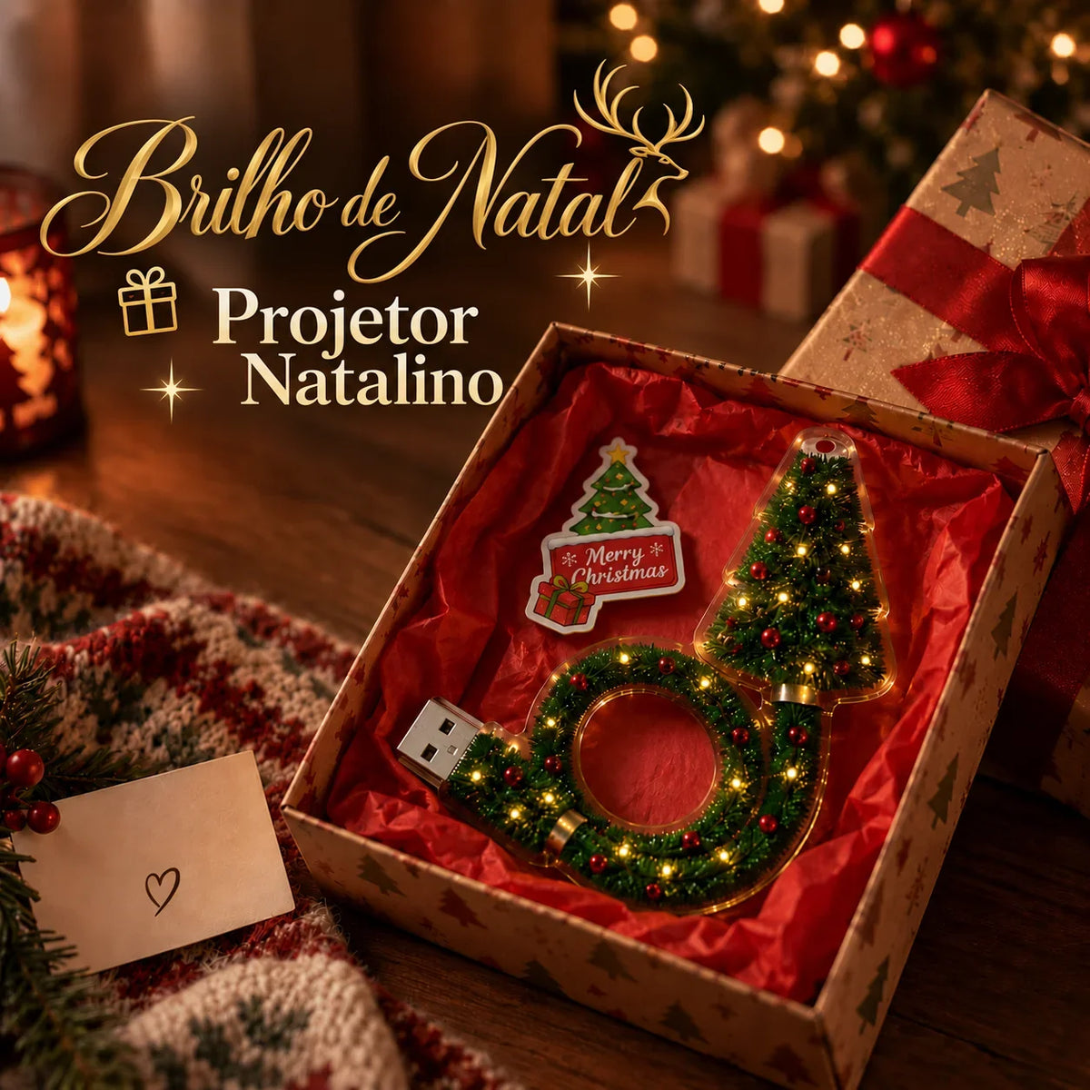 Natal Mágico | Projetor Natalino LED