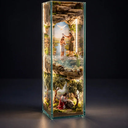 Cruz Iluminada Caminho de Jesus – 6 Cenas